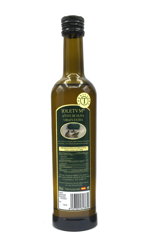 Aceite de oliva virgen extra variedad cornicabra