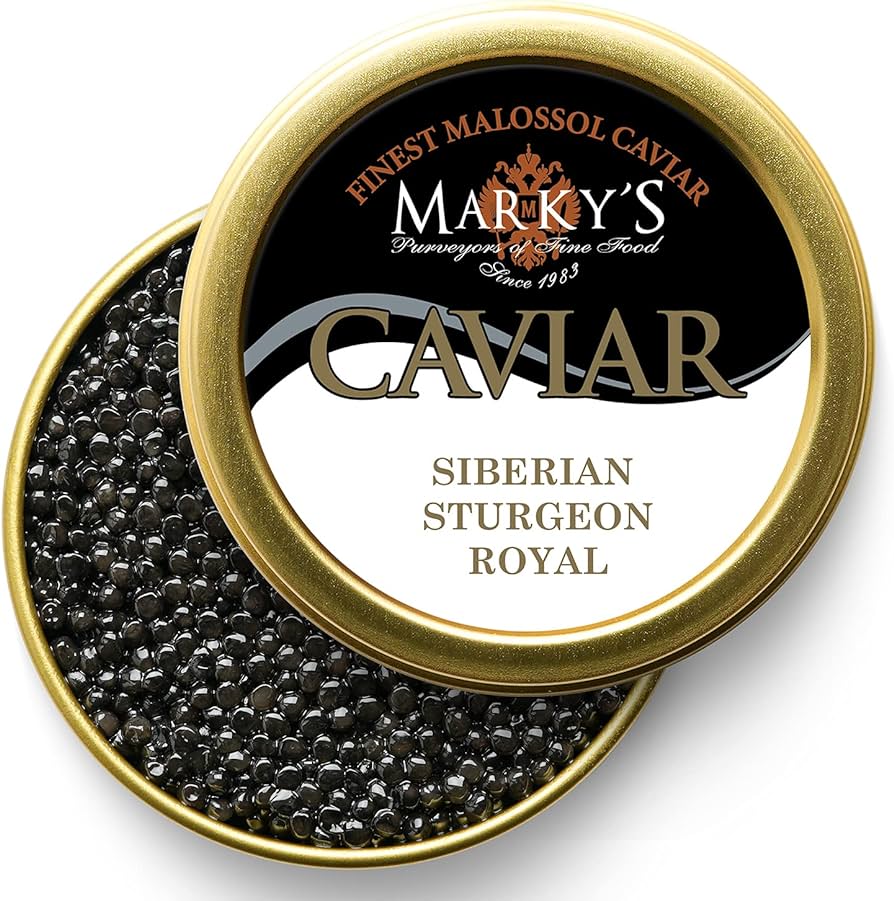 Caviar de esturión siberiano